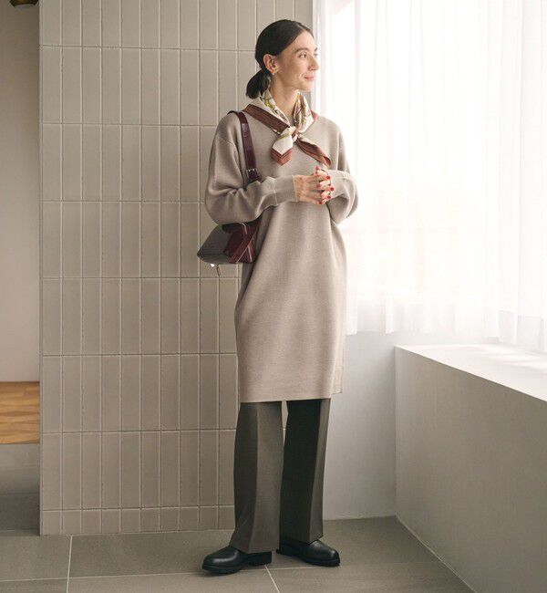 BEAUTY&YOUTH UNITED ARROWS「【WEB限定 Wardrobe DAILY MINIMAL】コクーンニットワンピース ウォッシャブル」|ワンピース|