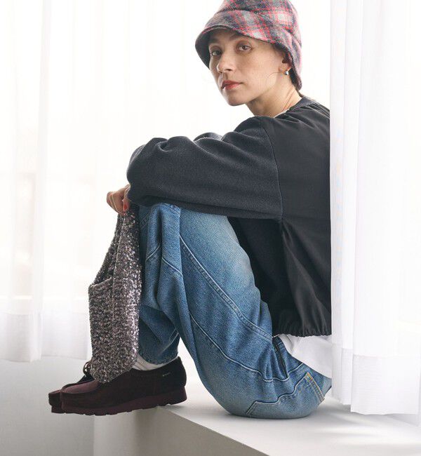 BEAUTY&YOUTH UNITED ARROWS「【WEB限定 Wardrobe DAILY MINIMAL】ドロスト ドッキングニットプルオーバー ウォッシャブル」|ニット・セーター|