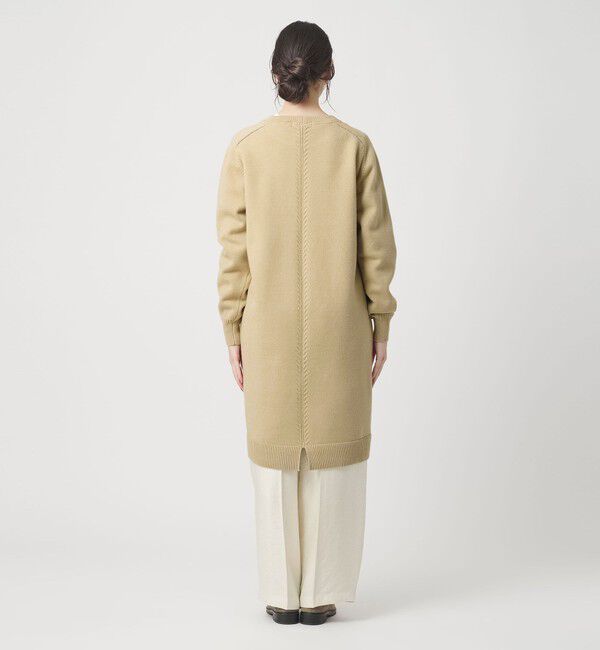 BEAUTY&YOUTH UNITED ARROWS「【WEB限定】スウェット&times;ニット コンビワンピース ウォッシャブル」|ワンピース|