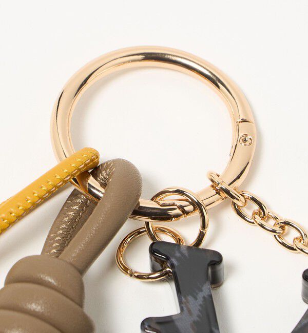 BEAUTY&YOUTH UNITED ARROWS「＜VIOLAd&rsquo;ORO＞ポンポン ロゴ バッグチャーム」|キーケース|