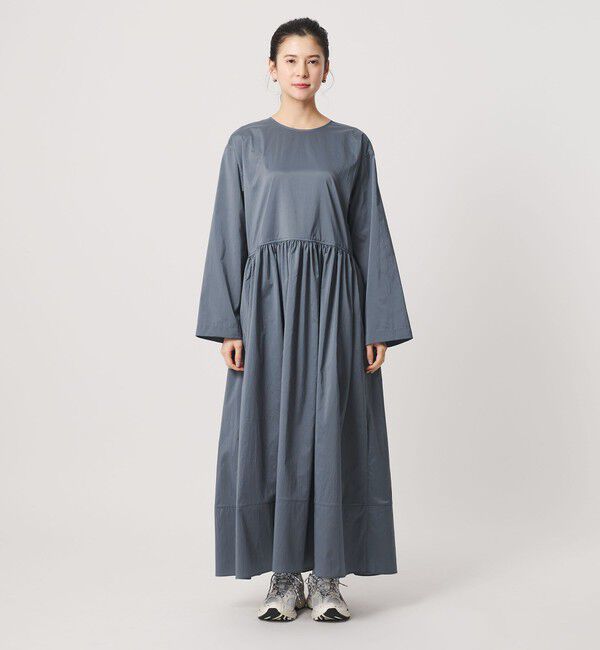 BEAUTY&YOUTH UNITED ARROWS「ポリエステル ギャザーフレアワンピース」|ワンピース|