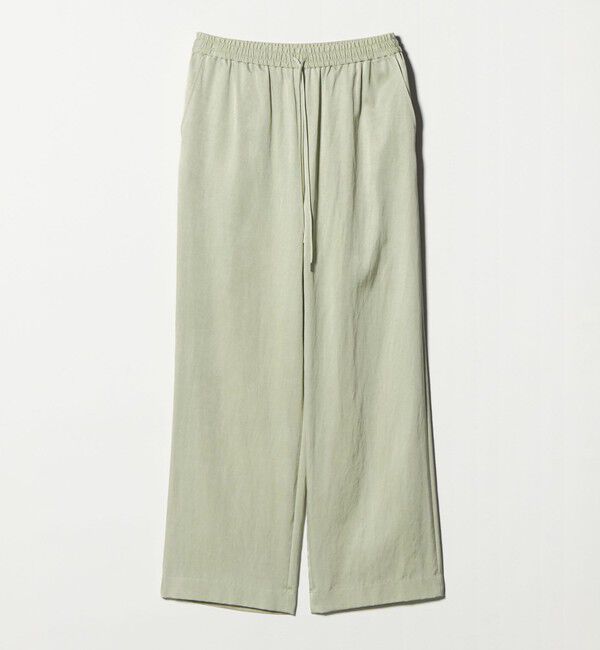 BEAUTY&YOUTH UNITED ARROWS「サテンドロースト ワイドパンツ ウォッシャブル」|その他|