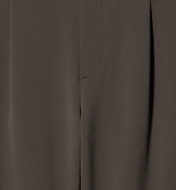 BEAUTY&YOUTH UNITED ARROWS「トリクシオン シャンブレー 1P テーパード スラックス NO.5 セットアップ対応可能」|チノ|