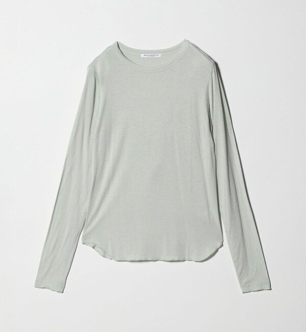 BEAUTY&YOUTH UNITED ARROWS「セルロースブレンド クルーネックカットソー」|Tシャツ・カットソー|LIME