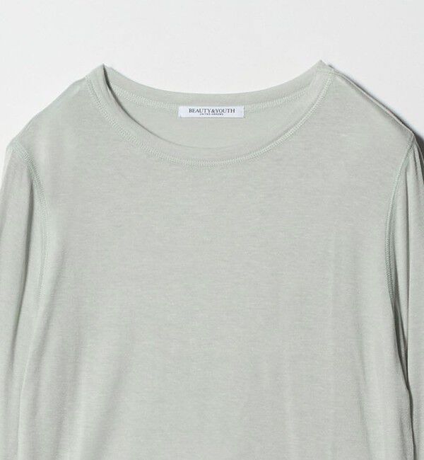 BEAUTY&YOUTH UNITED ARROWS「セルロースブレンド クルーネックカットソー」|Tシャツ・カットソー|