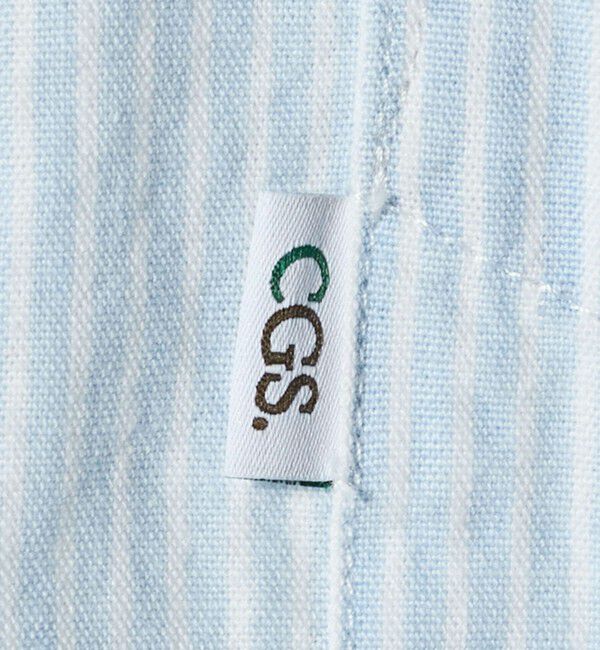 California General Store「＜CGS.＞インディゴ シャンブレーストライプ ボタンダウン シャツ」|シャツ・ブラウス|