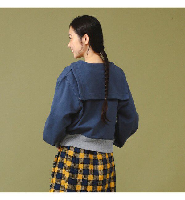 BEAMSBOY「セーラー スウェット フルジップ」|スウェット・ジャージ|