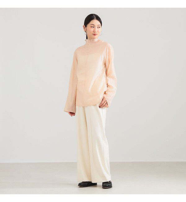 Demi-Luxe BEAMS 「オフタートル ブラウス」|シャツ・ブラウス|