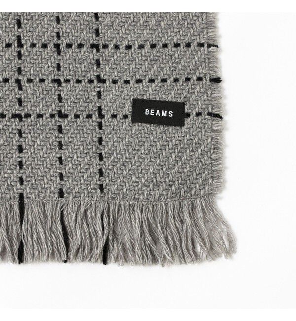 BEAMS「ステッチ マフラー」|マフラー|