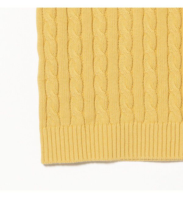 BEAMS PLUS「V-Neck Vest Cable」|ニット・セーター|
