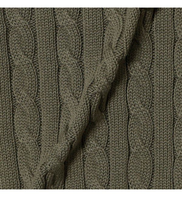 BEAMS PLUS「V-Neck Vest Cable」|ニット・セーター|