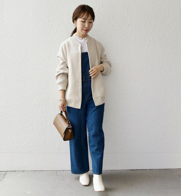 SHIPS any「【WEB限定】SHIPS any: バーシティ ジャケット 25AW」|ブルゾン・スタジャン|