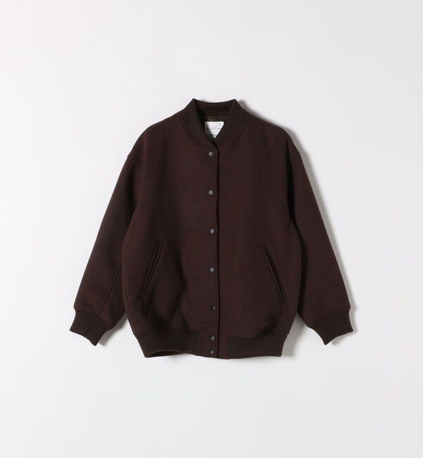 SHIPS any「【WEB限定】SHIPS any: バーシティ ジャケット 25AW」|ブルゾン・スタジャン|