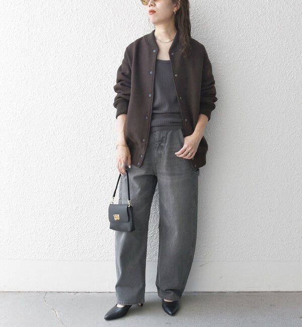 SHIPS any「【WEB限定】SHIPS any: バーシティ ジャケット 25AW」|ブルゾン・スタジャン|