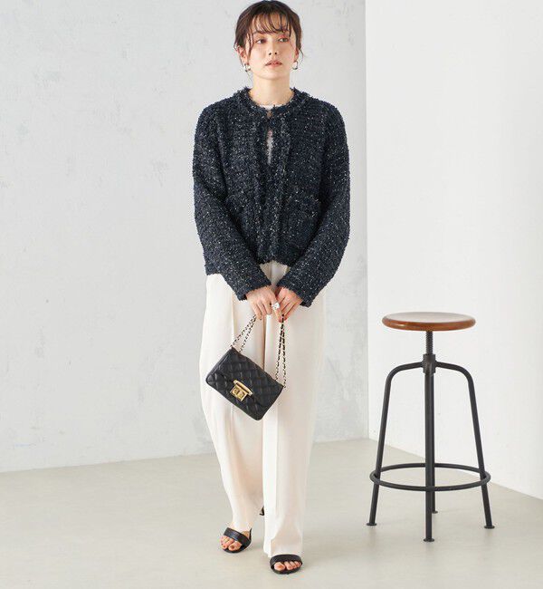 SHIPS for women「〈手洗い可能〉強撚 へビー ツイル ストレート パンツ 24SS ◇」|その他|