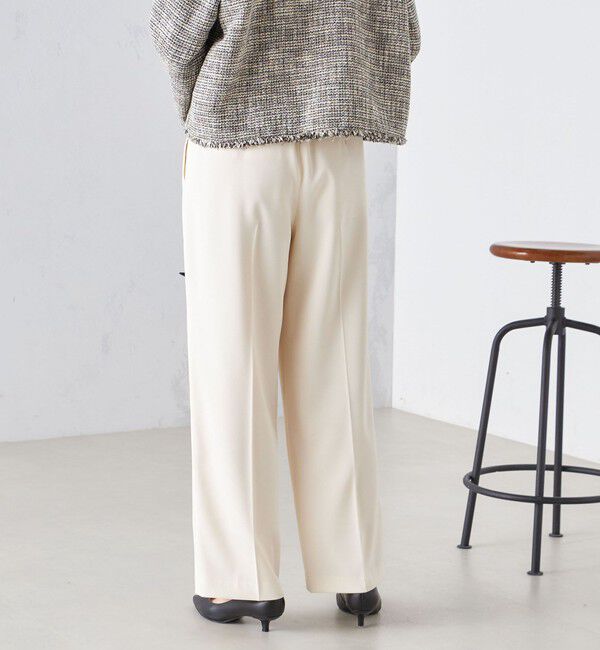 SHIPS for women「〈手洗い可能〉強撚 へビー ツイル ストレート パンツ 24SS ◇」|その他|