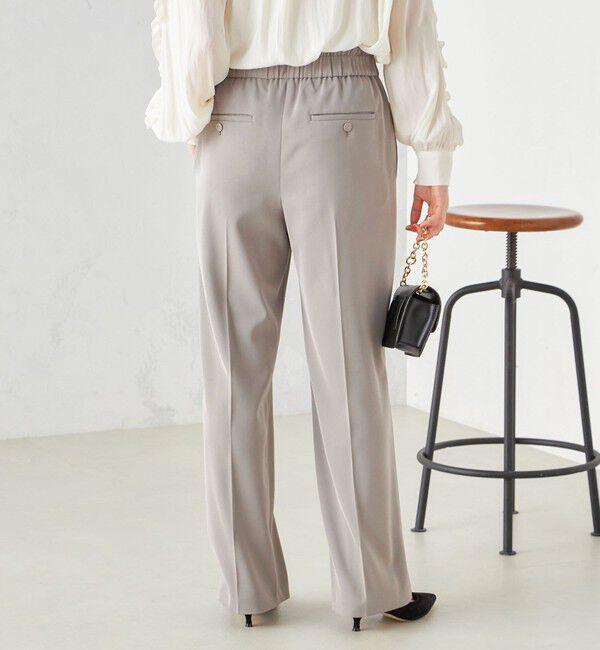 SHIPS for women「〈手洗い可能〉強撚 へビー ツイル ストレート パンツ 24SS ◇」|その他|