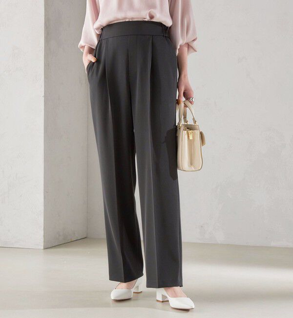 SHIPS for women「〈手洗い可能〉強撚 へビー ツイル ストレート パンツ 24SS ◇」|その他|