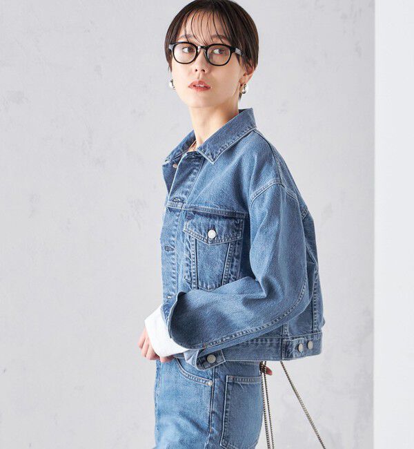 SHIPS for women「〈洗濯機可能〉クロップド デニム ジャケット 24SS ◇」|その他|
