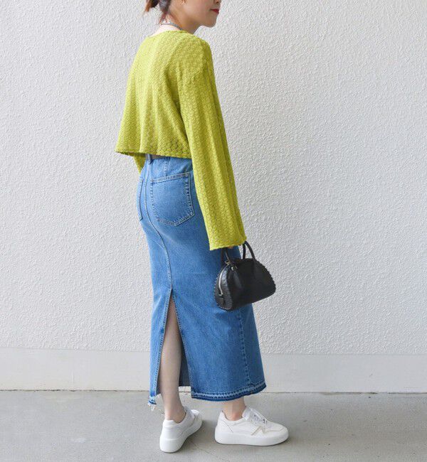 SHIPS for women「* 〈手洗い可能〉バルファス レース ショート プルオーバー 24SS ◇」|Tシャツ・カットソー|