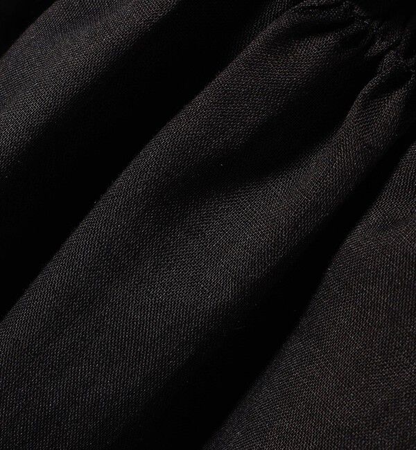 SHIPS for women「*〈手洗い可能〉ペーパー リネン フリル 羽織 ブラウス」|シャツ・ブラウス|