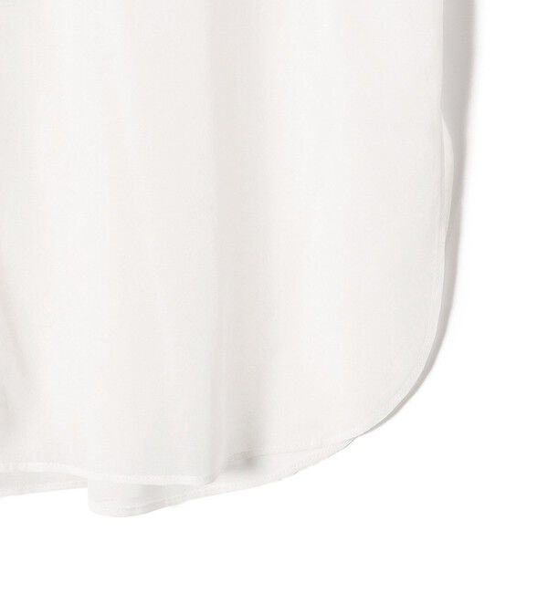 SHIPS for women「* 〈手洗い可能〉強撚 コットン シアー ボイル フリル ブラウス ◇」|シャツ・ブラウス|