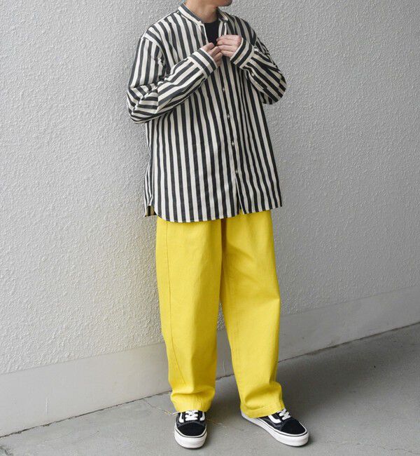 SHIPS any「SHIPS any: フリーサイズ  カラー/ネップ  デニム イージーパンツ (ユニセックス)◇」|デニム|