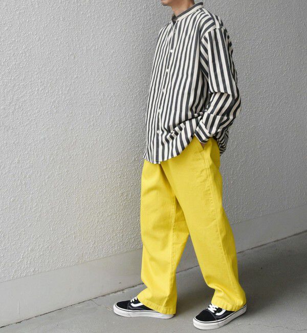 SHIPS any「SHIPS any: フリーサイズ  カラー/ネップ  デニム イージーパンツ (ユニセックス)◇」|デニム|