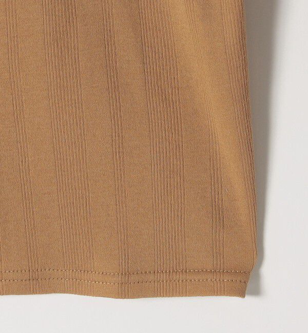 SHIPS any「SHIPS any:〈洗濯機可能〉シアー リブ ロング スリーブ クルーネック TEE」|Tシャツ・カットソー|