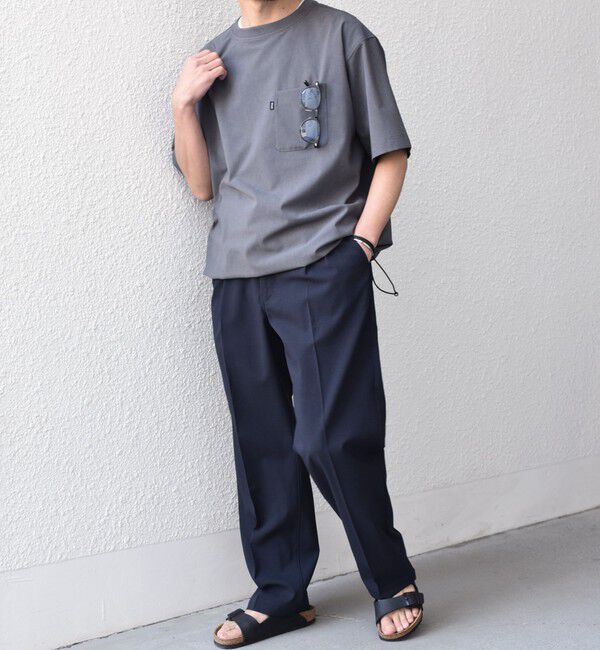 SHIPS any「SHIPS any:〈吸水速乾〉Rapidry スピンドル リラックス Tシャツ(セットアップ対応)◇」|Tシャツ・カットソー|