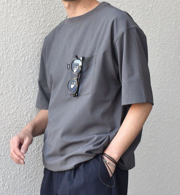 SHIPS any「SHIPS any:〈吸水速乾〉Rapidry スピンドル リラックス Tシャツ(セットアップ対応)◇」|Tシャツ・カットソー|