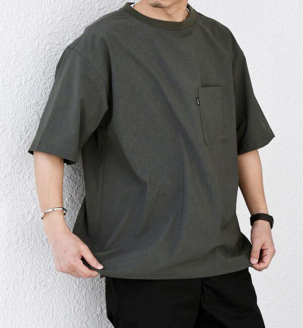 SHIPS any「SHIPS any:〈吸水速乾〉Rapidry スピンドル リラックス Tシャツ(セットアップ対応)◇」|Tシャツ・カットソー|