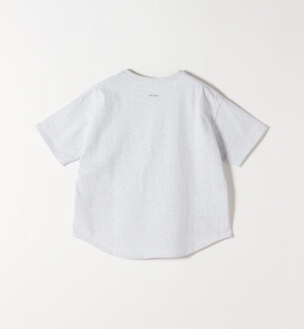 SHIPS any「【SHIPS any別注】KNiTS:〈洗濯機可能〉ラウンドヘム プリント ショート TEE」|Tシャツ・カットソー|