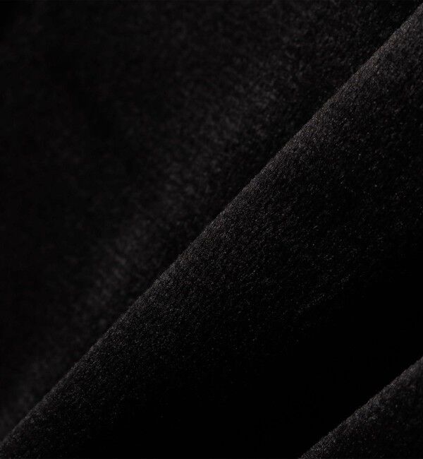 SHIPS any「SHIPS any:〈洗濯機可能〉ポリエステル ベロア コンパクト スナップ カーディガン」|カーディガン|