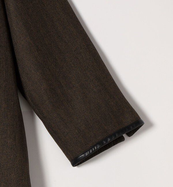 SHIPS any「SHIPS any: ヘリンボーン パイピング フレア ワンピース」|ワンピース|