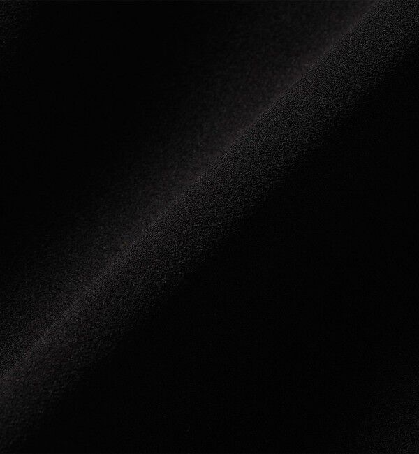 quaranciel「《予約》quaranciel:〈洗濯機可能〉カットジョーゼット Vネック ジップ カーディガン」|カーディガン|