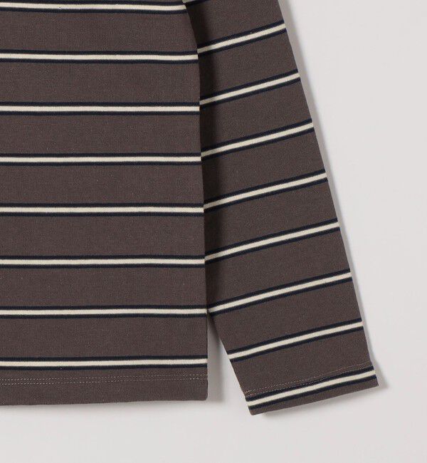 SHIPS any「《予約》SHIPS any:〈洗濯機可能〉マルチボーダー リンガー ロンTEE」|Tシャツ・カットソー|