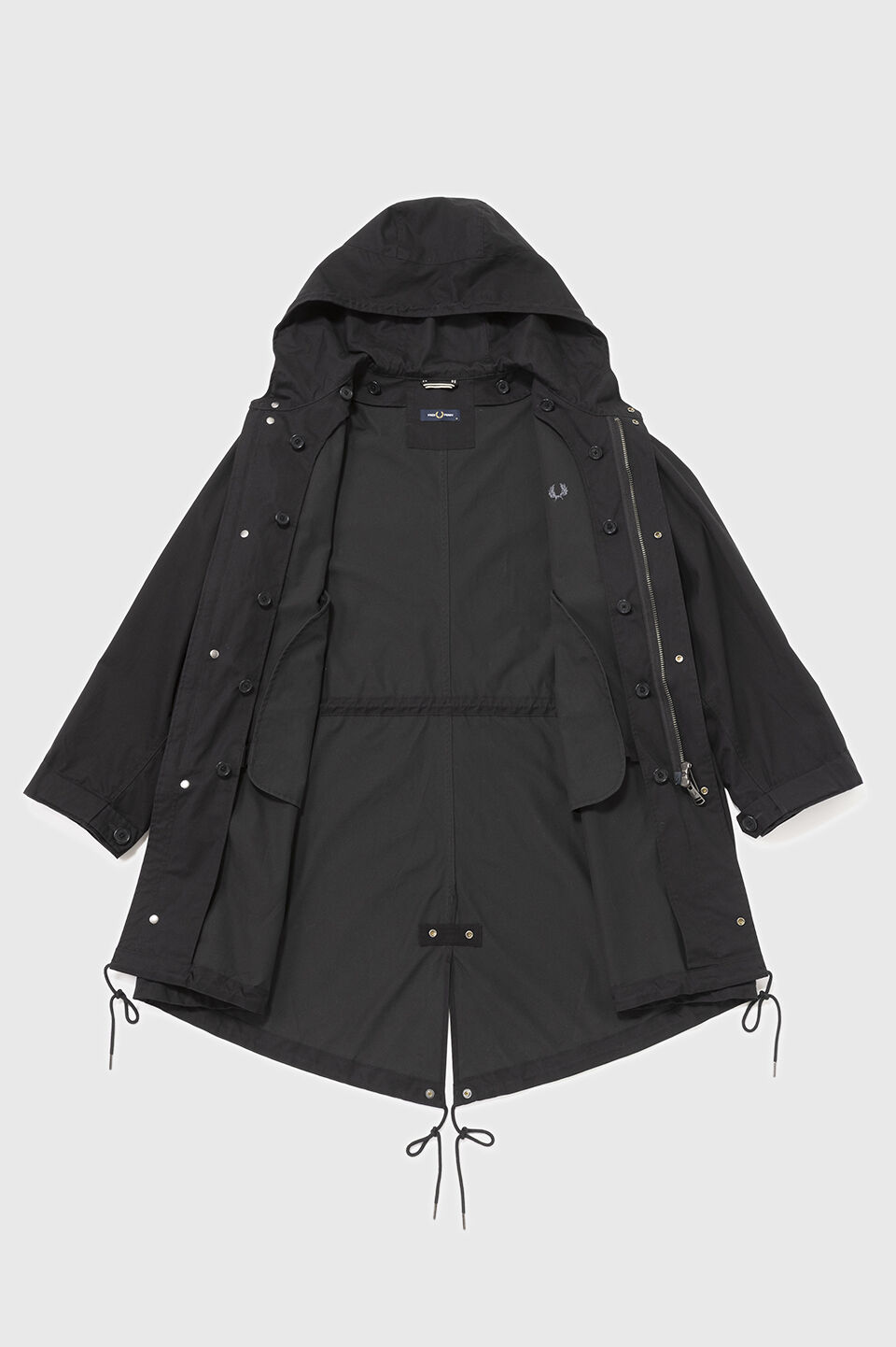 FRED PERRY 「Oversized Fishtail Parka Jacket」|ミリタリー・モッズコート|