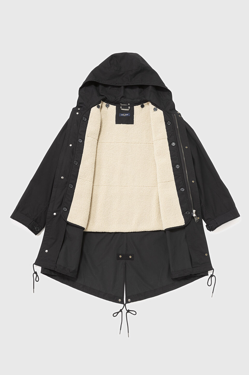 FRED PERRY 「Oversized Fishtail Parka Jacket」|ミリタリー・モッズコート|