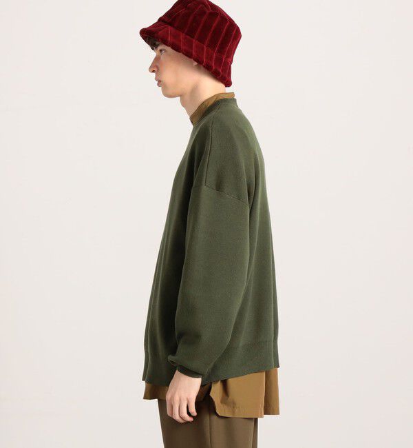 CABaN「CABaN コットンカシミヤ クルーネックプルオーバー」|ニット・セーター|