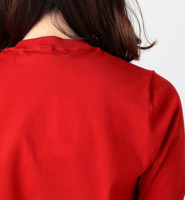 CABaN「ファインポリエステル ハーフスリーブポケットカーディガン」|カーディガン|