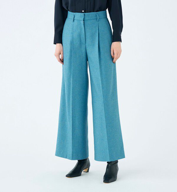 Ballsey「メランジカルゼ タックワイドパンツ」|その他|