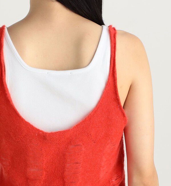 Edition「ベビーアルパカ ニットキャミソール」|キャミソール|