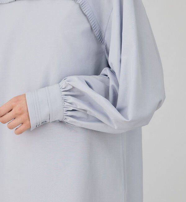 DES PRES「コットンシルクポプリン ミニワンピース」|ワンピース|