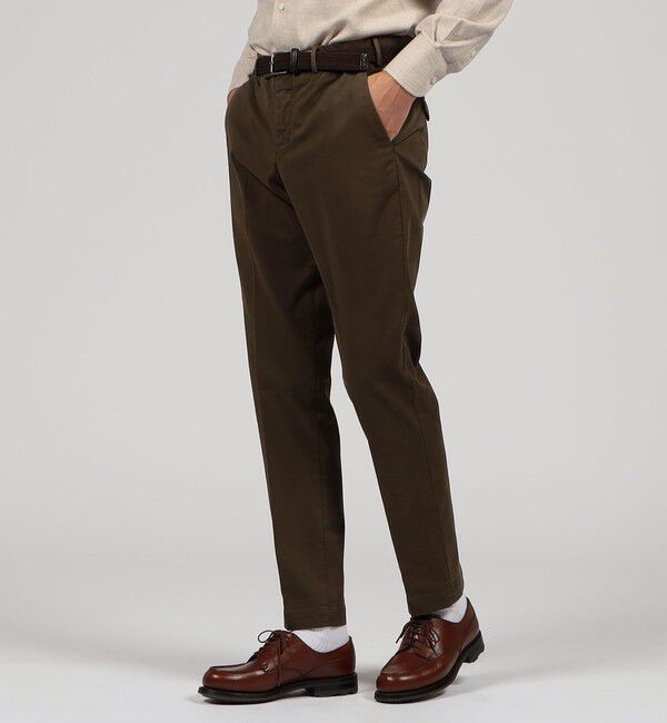 TOMORROWLAND BUYING WEAR「PT TORINO MASTER FIT コットンツイル スリムパンツ」|チノ|