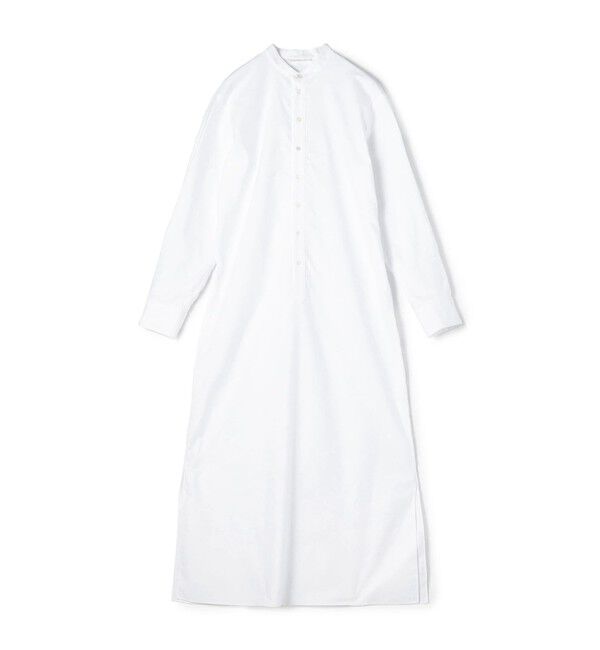 GALERIE VIE「プレミアムオックス バンドカラーシャツワンピース」|ワンピース|11 ホワイト