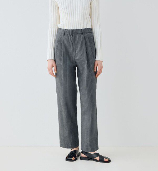 GALERIE VIE「コットンオックスストレッチ イージータックパンツ」|その他|