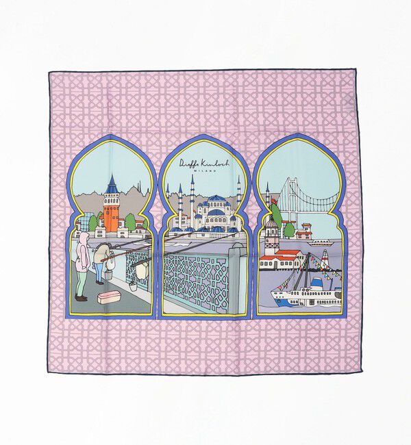 TOMORROWLAND GOODS「Kinloch シルクスカーフ」|バンダナ・スカーフ|