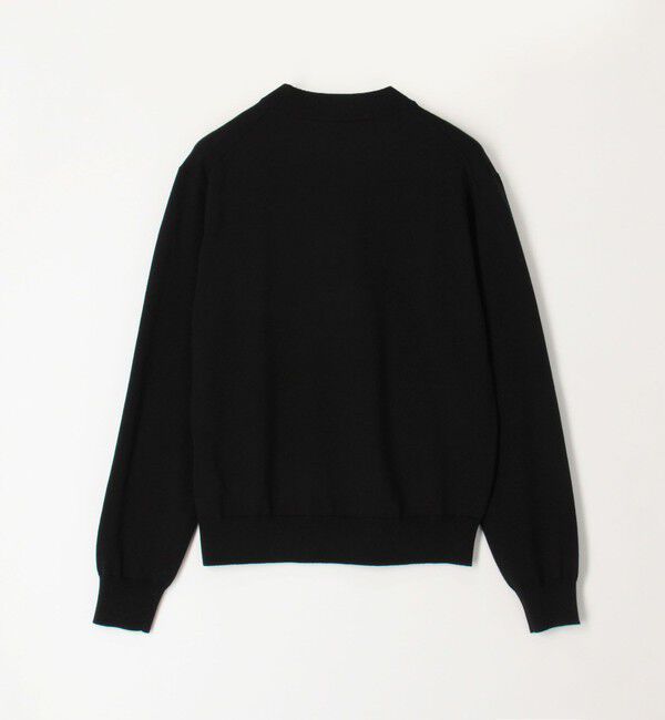 CABaN「コットンカシミヤ プレーンモックネックプルオーバー」|ニット・セーター|