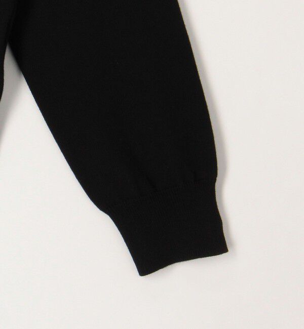 CABaN「コットンカシミヤ プレーンモックネックプルオーバー」|ニット・セーター|